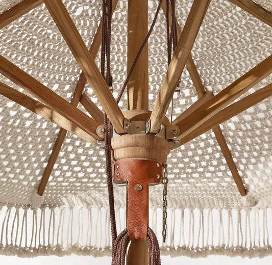 Parasol en MACRAMÉ